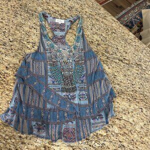 Camilla Franks Silk Double Layer tank, 1 (S)